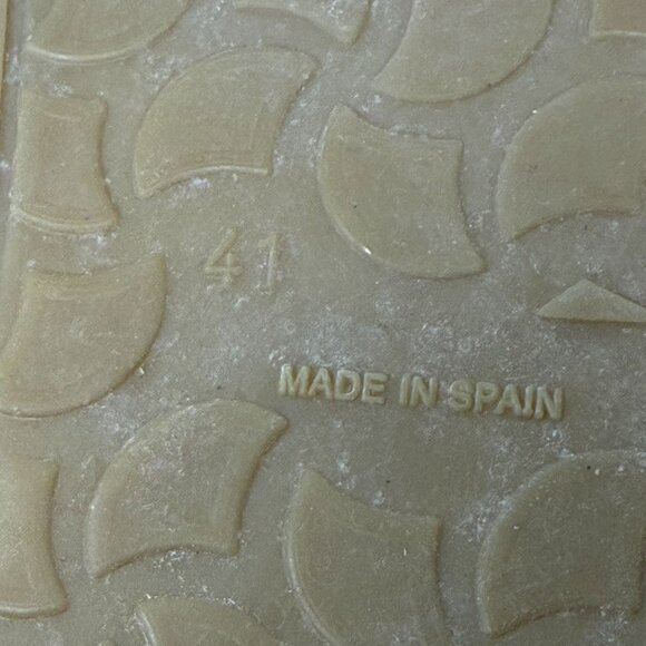 Toni Pons Tan Suede Espadrille Slides Size 41 US 10 Made In Spain Sandals Shoes - Picture 6 of 9